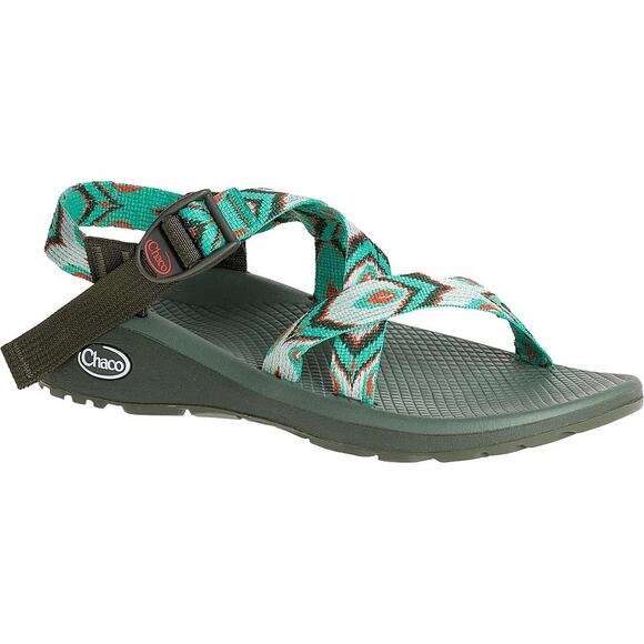 Chaco ZCloud Sandals ChacoGrip Luvseat Adjustable Aztec Feathered Night 8 - Picture 1 of 6